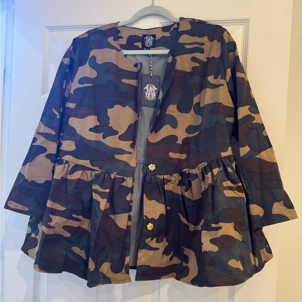 Camouflage Large Elizabeth Wilson Jacket